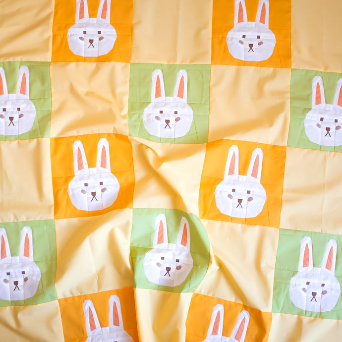 LIttle Cottontail Baby Quilt Tutorial