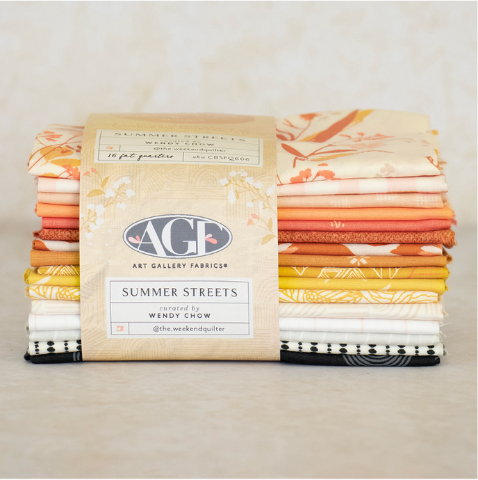 Art Gallery Fabrics Curated Bundle, Summer Streets