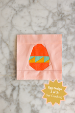 Load image into Gallery viewer, Springtide Meadow: Eggs Three Ways Quilt Block