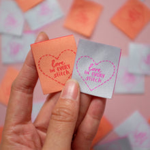 Load image into Gallery viewer, 'Love in Every Stitch' Woven Labels
