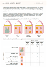 Load image into Gallery viewer, Springtide Meadow: Eggs Three Ways Quilt Block