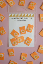 Load image into Gallery viewer, 'Flip Side Daisy' Woven Labels