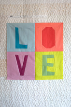 Load image into Gallery viewer, Love Letters Mini Quilt Pattern