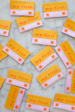 Load image into Gallery viewer, 'My First Quilt' Woven Labels