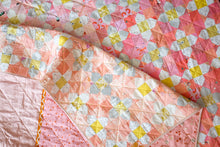 Load image into Gallery viewer, Blooming Scraps Quilt Pattern Scrappy Foundation Paper Pieced FPP advanced beginner pattern throw size
