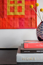 Load image into Gallery viewer, The Weekend Quilter Chinese Lunar New Year Blessings mini quilt for confident beginners close up