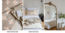 Load image into Gallery viewer, The Quilted Home Handbook by The Weekend Quilter Wendy Chow Modern Quilt Pattern Book Project Preview Positive Start Sham Case and Bed Quilt