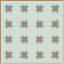 Load image into Gallery viewer, Meteor Shower Quilt Pattern