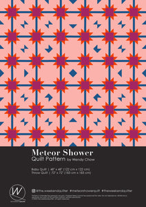 Meteor Shower Quilt Pattern