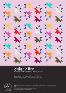 Solar Slice Quilt Pattern