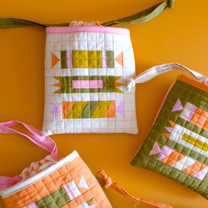 Quilted Halloween Goodie Bag Tutorial