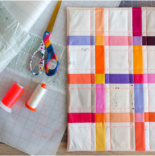 Sewing with Quilter's Grid Fusible Interfacing