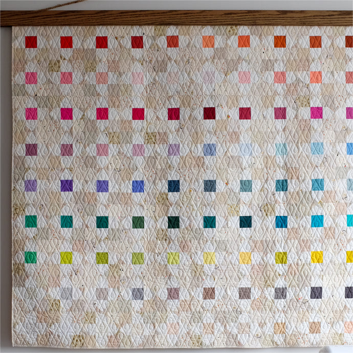 Studio Notes: Creating a Squishy Swatch Card Quilt