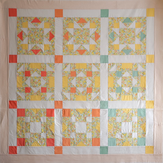 Overview of Spring Serenade Quilt Along