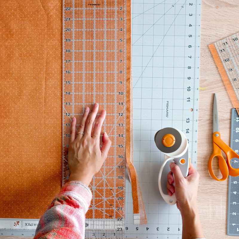How to Cut Fabric that's Larger than Your Cutting Mat