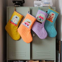 Load image into Gallery viewer, Snowy Scenes Stockings Pattern