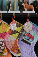 Load image into Gallery viewer, Snowy Scenes Stockings Pattern