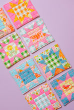 Load image into Gallery viewer, Scrappy Sawtooth Star Coaster Pattern