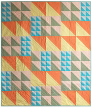 Load image into Gallery viewer, The Weekend Quilter Triangle Multiplier Beginner half-square triangle baby and throw size quilt pattern