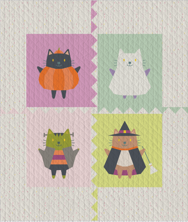 Halloween Catwalk Quilt Pattern