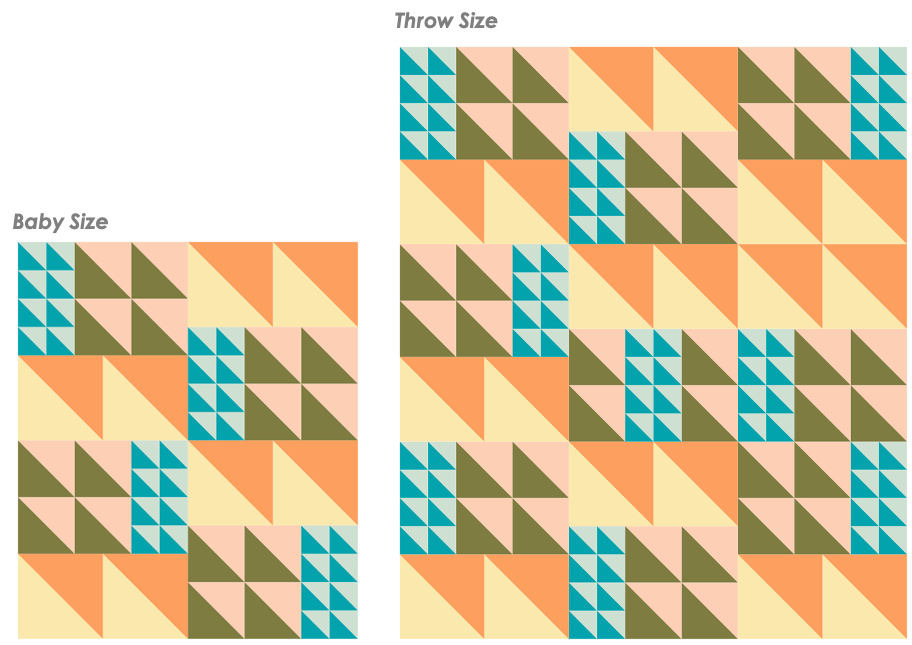 Triangle Multipler Quilt Pattern – the.weekendquilter