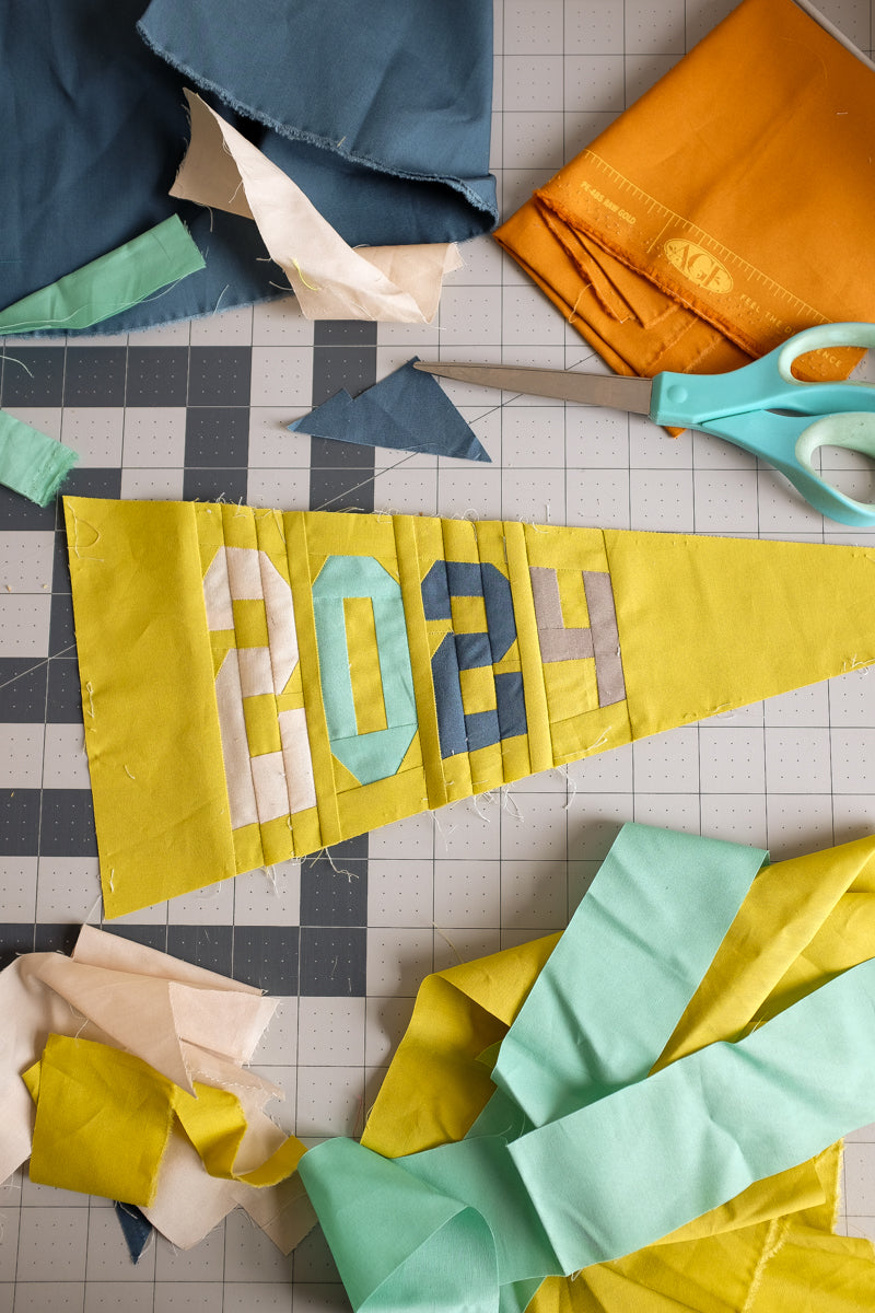 2024 Milestone Flag Pattern – the.weekendquilter