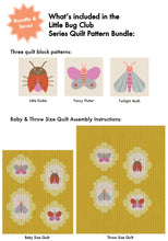 Load image into Gallery viewer, Little Bug Club Quilt Pattern