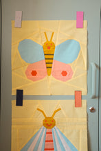 Load image into Gallery viewer, Little Bug Club: Fancy Flutter Quilt Block
