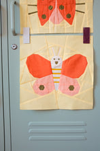 Load image into Gallery viewer, Little Bug Club: Fancy Flutter Quilt Block
