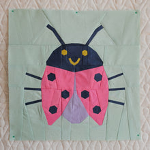 Load image into Gallery viewer, Little Bug Club: Little Dottie Quilt Block
