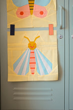 Load image into Gallery viewer, Little Bug Club: Twilight Moth Quilt Block