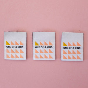 'One of a Kind' Woven Labels