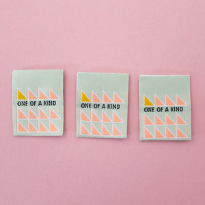 'One of a Kind' Woven Labels