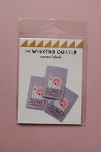 Load image into Gallery viewer, 'Slowly Made' Woven Labels