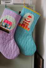 Load image into Gallery viewer, Snowy Scenes Stockings Pattern