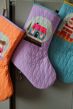 Load image into Gallery viewer, Snowy Scenes Stockings Pattern
