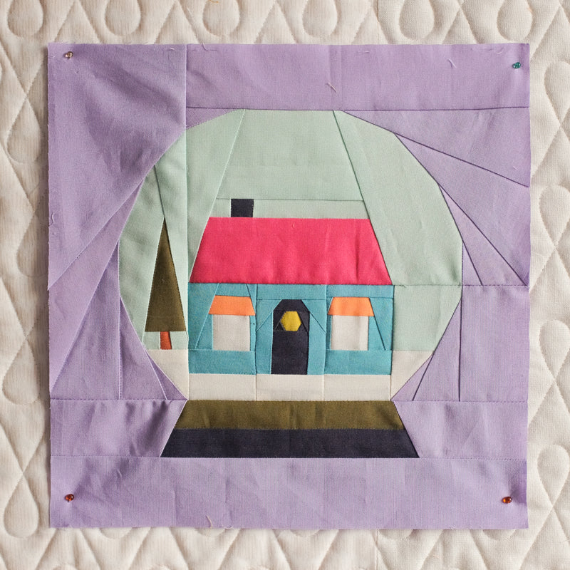 Snowy Scenes: Snowy Stay Quilt Block