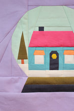 Load image into Gallery viewer, Snowy Scenes: Snowy Stay Quilt Block