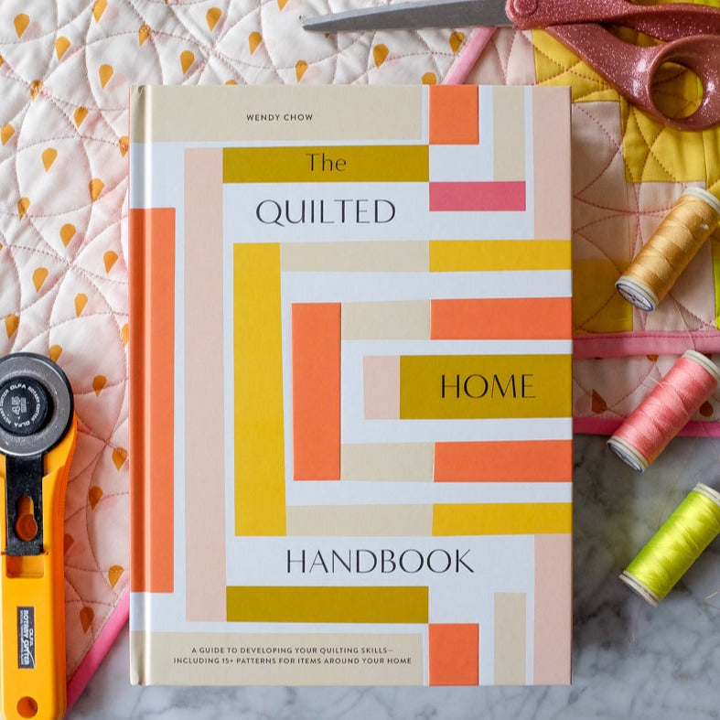 The Quilted Home Handbook hardcover book by The Weekend Quilter - Sign –  the.weekendquilter